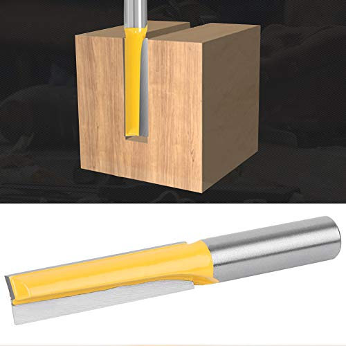 TARSHYRY 1/2 Router Bit, 12x1/2x50 Holzbearbeitungsschneider Straight Router Bits Gerade Mahlen Cutter Holzbearbeitungswerkzeug