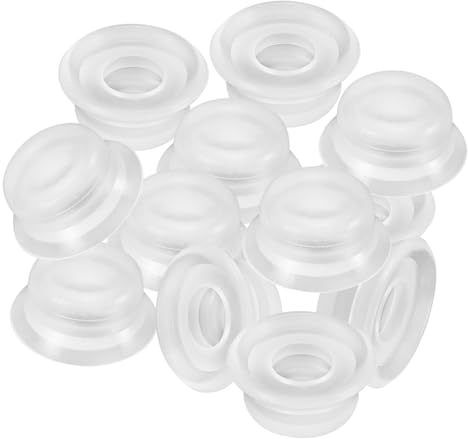 Didiseaon 12 pièces Joints Silicone pour Soupapes Autocuiseur Remplacement Compatible Étanchéité et Flexible pour Pots de Pression