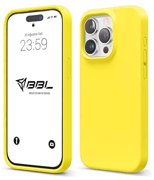 Babilden Liquid Silicone Case for 13 Pro Max, 3-Layer Protection