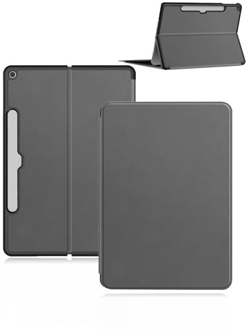 Case for Microsoft Surface Pro 2025 12 Inch Tablet – PU Leather Folio Cover,toergy Slim Shockproof Waterproof Dustproof Protective Case,Grey