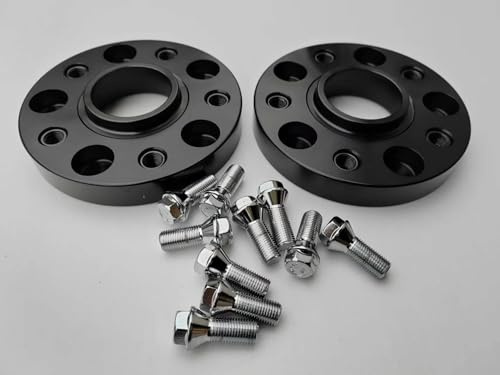 Spurverbreiterung Spurplatten Autozubehör 25 MM Auto-Verbreiterungssatz Adapter 5x112 57,1 Hub Centric Rad Spacer 2 STÜCKE Für a4 b7 2007 mit 10 stücke 14 * 1,5 schrauben Spurplatten