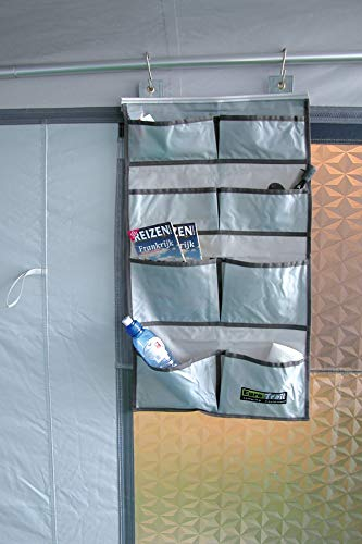 Eurotrail - Bolsa organizadora para Colgar Accesorios, Color Gris