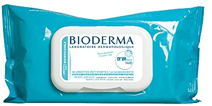 Bioderma ABC Derm H2O, Reinigungstücher, 60 Stück