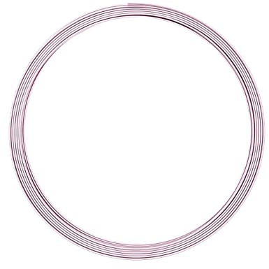 Vaessen Creative Filo di Ferro Modellabile Piatto da 5 m x 1 mm x 5 mm Rose (Rosa) – Filo Flessibile per Creazioni Floreali, Realizzazione di Gioielli e Modellismo