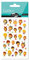 Maildor CY030O Packung mit Stickers Cooky 3D (1 Bogen, 7,5 x 12 cm, ideal zum Dekorieren, Sammeln oder Verschenken, Puppen) 1 Pack