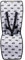 JYOKO KIDS Sitzauflage kompatibel mit Joolz und Baby Jogger City Mini, City mini GT2, City Mini Zip, City Mini Tour Y Joolz. Aus 100% Baumwolle (Raccoon)