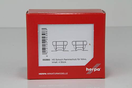 Herpa 053983 HS Schoch Rammschutz für Volvo, 4 Stück