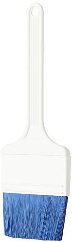 Thermohauser 8300032563 Pinceau avec poils en polyester bleus Largeur du pinceau 7,5 cm 4 cm - Poignée : plastique PA, fibre de verre, poils : polyester