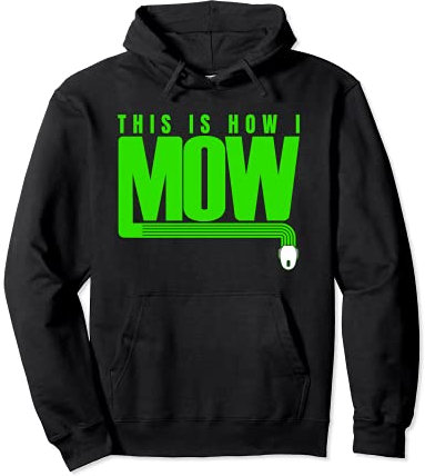 This Is How I Mow Rasenmäher Roboter Mähroboter Pullover Hoodie