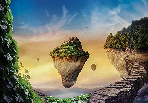 Fototapete Märchenwelt Fantasy Kinderzimmer Mädchen Vlies Tapete Latexdruck UV-Beständig Geruchsfrei Hohe Auflösung Montagefertig (13853, V8 (368x254 cm) 4 Bahnen)