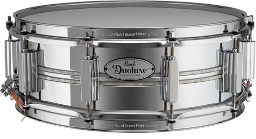 Pearl DUX1450BRC-405 - Caisse claire 14x5'' duoluxe chrome / laiton