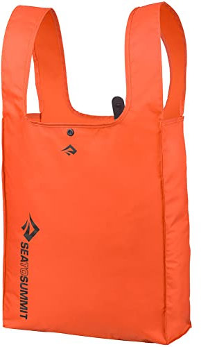 Sea to Summit Fold Flat Pocket Shopping Bag Crimson