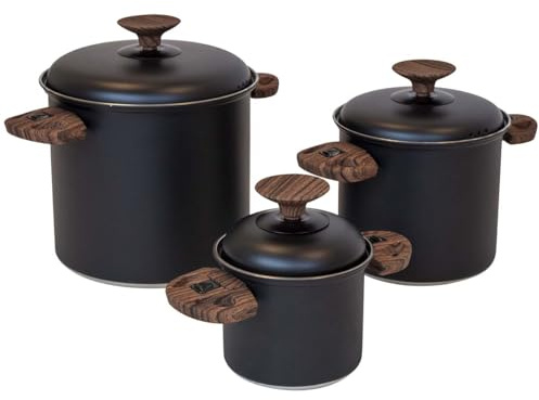 Bo-Camp - Industrial collection - Topfset - Hading - Compact 3 - Edelstahl