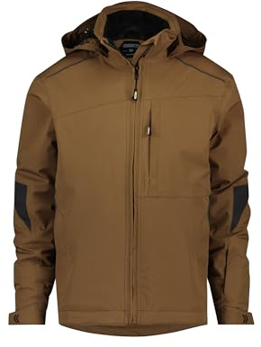 DASSY Stretch Winterjacke wasserdicht und atmungsaktiv NORDIX, Farbe:lehmbraun, Größe:XL