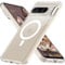 OWKEY Google Pixel 8 Pro Case, Pixel 8 Pro Case for Magsafe, [Shockproof Military-Grade Protection] Transparent Magnetic Slim Bumper Cover Phone Case for Pixel 8 Pro 6.7, Crystal Clear