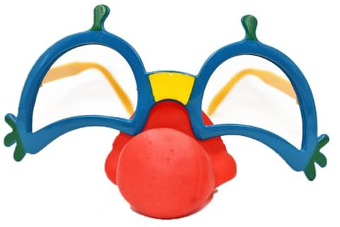 Lustige Verkleidung Brille Neuheit Clown Eyewear Mit Weiche Nase Für Halloween Cosplay Foto Requisiten Verkleidung Brille Mit Schnurrbart