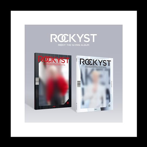 Rocky ROCKYST 1st Mini Album Standard 2 Version SET CD+60p PhotoBook+2p PhotoCard+Tracking Sealed