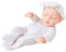 Bambole Set, Mini Bambole Reborn Lavabili Mini Bambole Rinate in morbido vinile Bambino Bambola Fatto a Mano Morbido Bambola Bambole con Vestiti Regalo per Bambini Ragazza