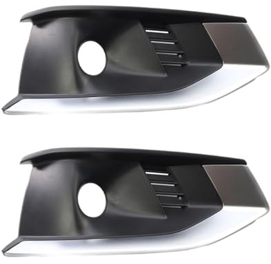 Nebelscheinwerfer Gitter für Audi A4 B9.5 2020 2021 2022 Front Stoßstange Grill Kühlergrill Stoßfänger Grillgitter Blende Lampen Abdeckung Zubehör
