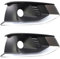 Nebelscheinwerfer Gitter für Audi A4 B9.5 2020 2021 2022 Front Stoßstange Grill Kühlergrill Stoßfänger Grillgitter Blende Lampen Abdeckung Zubehör