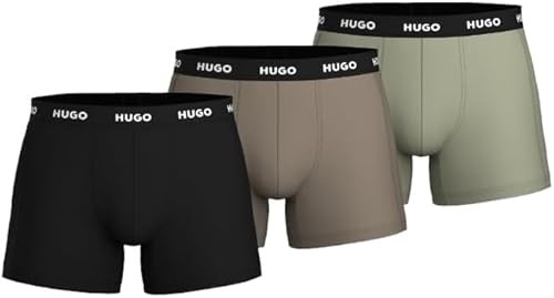 HUGO Men's BOXERBR TRIPLET PACK 10268005 Boxer_Brief, 975Open Miscellaneous,