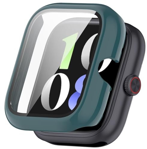 BAIDIYU Hülle Kompatibel mit vivo iQOO Watch GT, PC + Gehärteter Film, Anti-Fall, Anti-Kratzer, Smartwatch Schutzhülle Kompatibel mitr vivo iQOO Watch GT.(SZL)