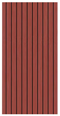 Loboo Idea Sea Deck Boat Flooring,Vinyls,Ethenyl Boat Flooring,Boat Marine Rv Flooring Mat Eva Foam Antislip Decking Sheet for Yacht Decking Use (B (Dark Brown + Black))