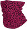 Neck Gaiter Neck Warmer Soft Face Cover Tube Half Face Mask Scarf Balaclava,Love Leopard Leopard Print In Hot Pink