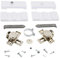 sparefixd Suitable for AEG Washing Machine Door Hinge Mounting Kit Built in