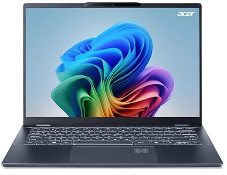 Acer Swift 14 AI SF14-51・180°-Scharnierdesign・Intel Core Ultra 5 226V / 2.1 GHz・Evo・Win 11 Home・Arc Graphics 130V・16 GB RAM・512 GB SSD NVMe・35.6 cm (14) (NX.J2HEG.005)