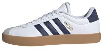 adidas Herren Vl Court 3.0 Shoes, FTWR White/Dark Blue/LGH solid Grey, 46 2/3 EU