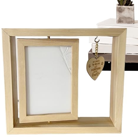 Générique Ornament Souvenir für Hunde und Katzen – Halterung für Tiere, Tischhalterung, drehbares Design | Geschenk für Zuhause, Krippe, Arbeit, Büro