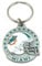 Siskiyou Sports NFL Fan Shop Miami Delfine, geschnitzter Metall-Schlüsselanhänger, Einheitsgröße, Teamfarbe
