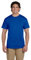 Gildan T-shirt d’été basique à manches courtes pour homme- Bleu bleu XXL