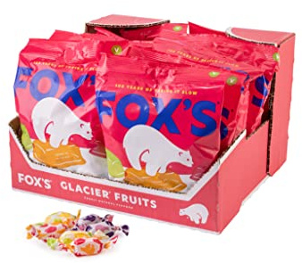 Fox's Glacier Fruits 200 g (Pack of 12)