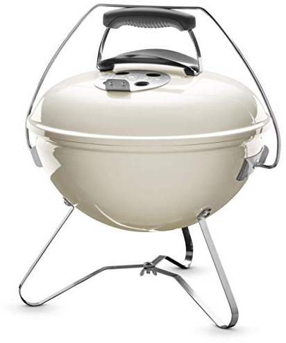 Weber Smokey Joe Premium, Barbacoa de Carbón, con asa para transportar, 37 cm, Ivory 1125004