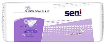 SUPER SENI Gr.1 small plus Windeln Nacht f.Erwach. 30 St