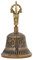Zap Impex Tibetisches Hand Bell Meditation & Gebet Glocken Dorje, Dorje 15,2 cm