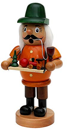 Räuchermann als Spielzeughändler, ca. 24 cm