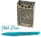 Diamine fountain pen ink cartridges (18 PACK) – Steel Blue