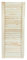 Proper Tools Louvre Door, Pine Wood, Vented Open, Ready to Paint Internal Louvre Cupboard Doors, Slatted Wardrobe Doors - 2013 x 594mm