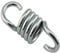 Hammock Spring Suspension Hooks Spring Garden Swing Basket Spring Hook Hanger Extension Spring for Garden Swing Hammock Hanging Chair Punch Bag Cocoon Ratten Egg Chair Accessories