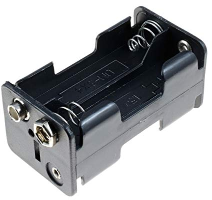 AA x 4 (2+2) Battery Holder Press Studs Connection