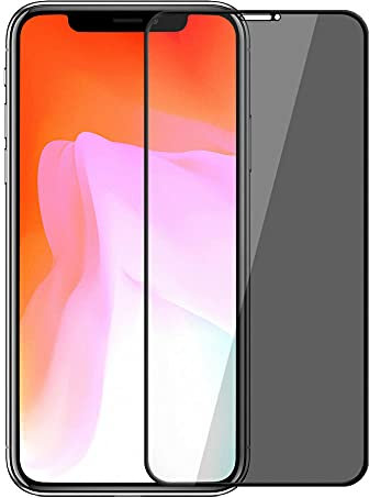 3 pièces Privacy Verre trempé anti-spy Screensaver, for iPhone XS 11 XR X 12-For iPhone 11 Pro