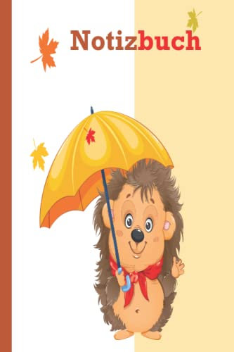 Igel Notizbuch: Igel Notizbuch, breites liniertes, liniertes Papier-Notizbuch für Schule, Studenten, Geschenk für Kinder, Jungen, Mädchen, Teenager, Igel-Notizbuch, Igel Liebhaber