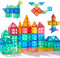 Mideer Magnetic Tiles for Kids, 3D Magnetic Blocks Building Set for Toddlers, STEM Educational Magnet Toys for 3 4 5 6 7 8 Year Old Boys & Girls, Creative Gifts for 3-8 Years Olds (60 Pcs)