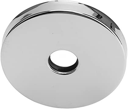 HEEPDD Rosone per Braccio Doccia, Piastra Decorativa di Grande Diametro G1/2 Flangia per Braccio Doccia Grande e Durevole per sistemi Doccia (Elettrolitico)