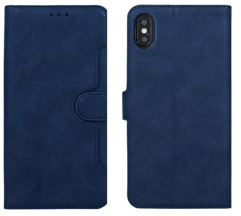Gorilla Tech Premium Wallet Case for iPhone 12 Mini, Premium PU Leather Shockproof Flip Cover [RFID Block][Card Holder] Compatible with iPhone 12 Mini - Navy