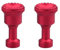 SOLKIN [Parti del fuco] 2 pezzi Joystick Thumb Stick Rocker Control Stick Gimbal per DJI Mavic Mini/Mini SE/air/Mavic 2 Pro Zoom Drone Accessorio [Facile da installare] (colore : rosso)