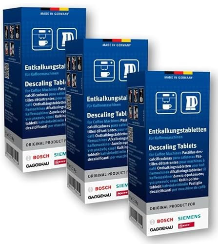 FIGEVIDA 3x 6 Compresse decalcificanti disincrostanti Compatibile per Bosch BSH 310967 00310967